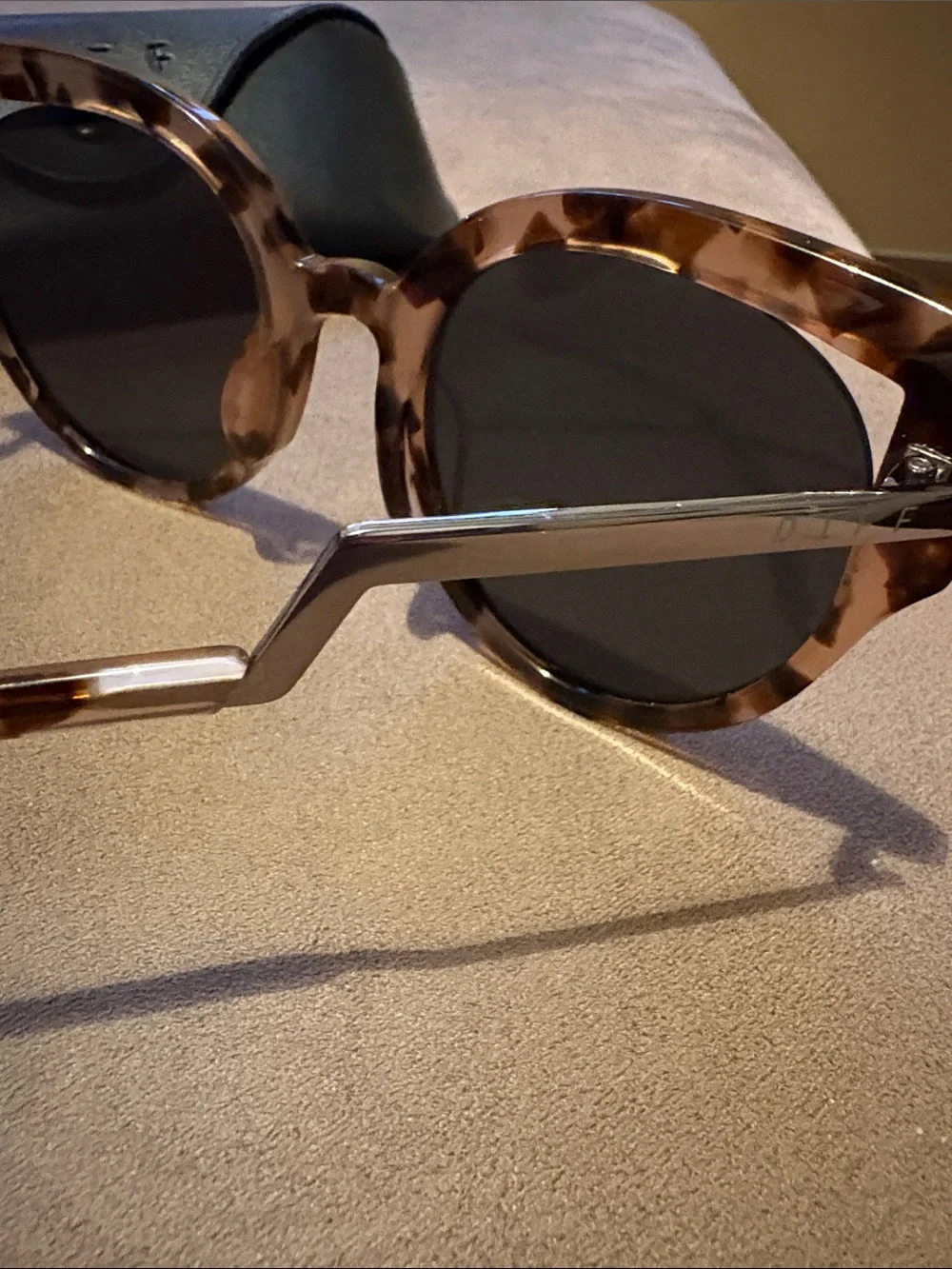 Diff Eyewear Penny Tortoiseshell Cat-Eye Sunglasses - Brown